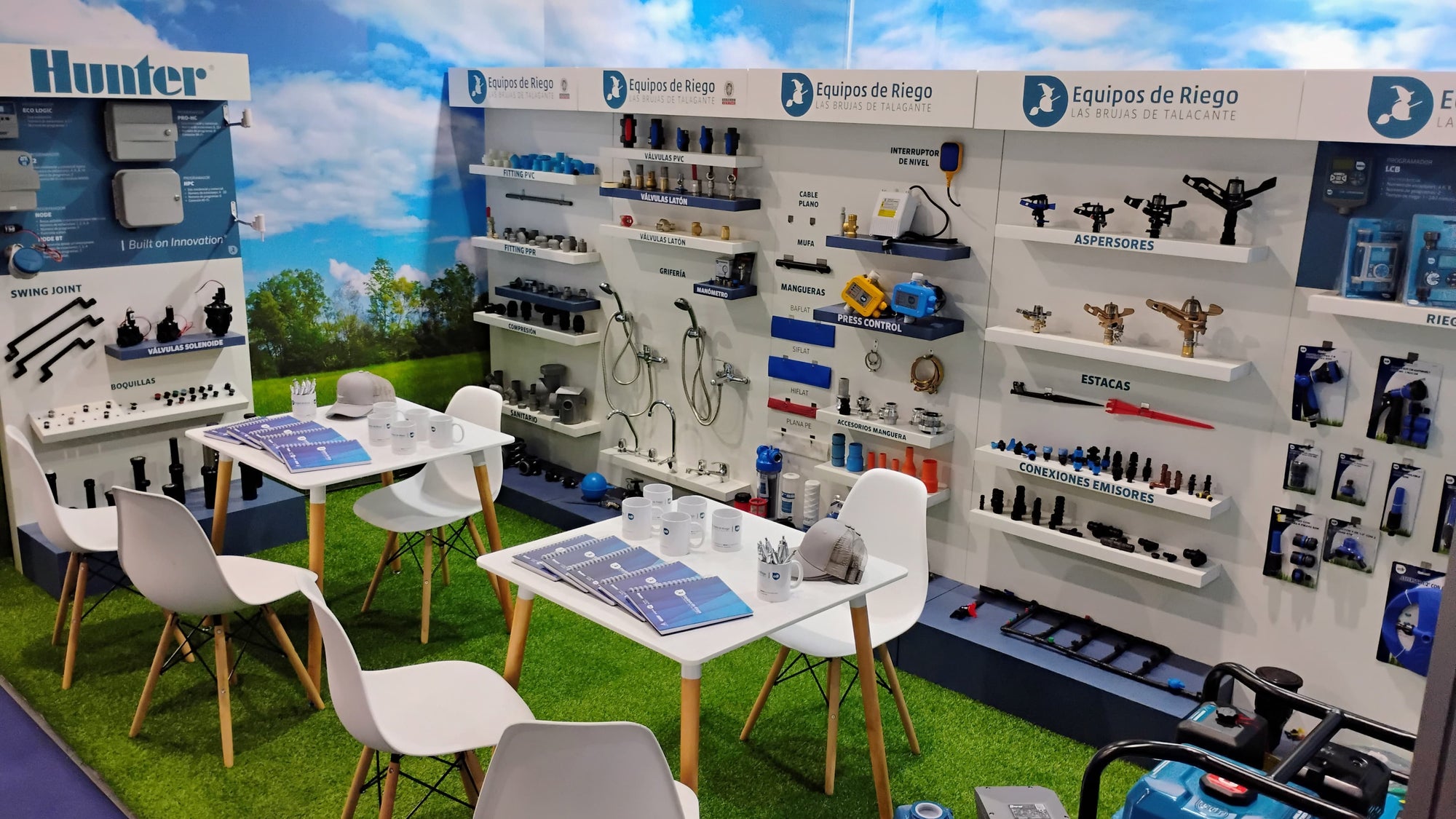 Equipos de Riego en EXPORFERRETERA 2024 de Chilemat