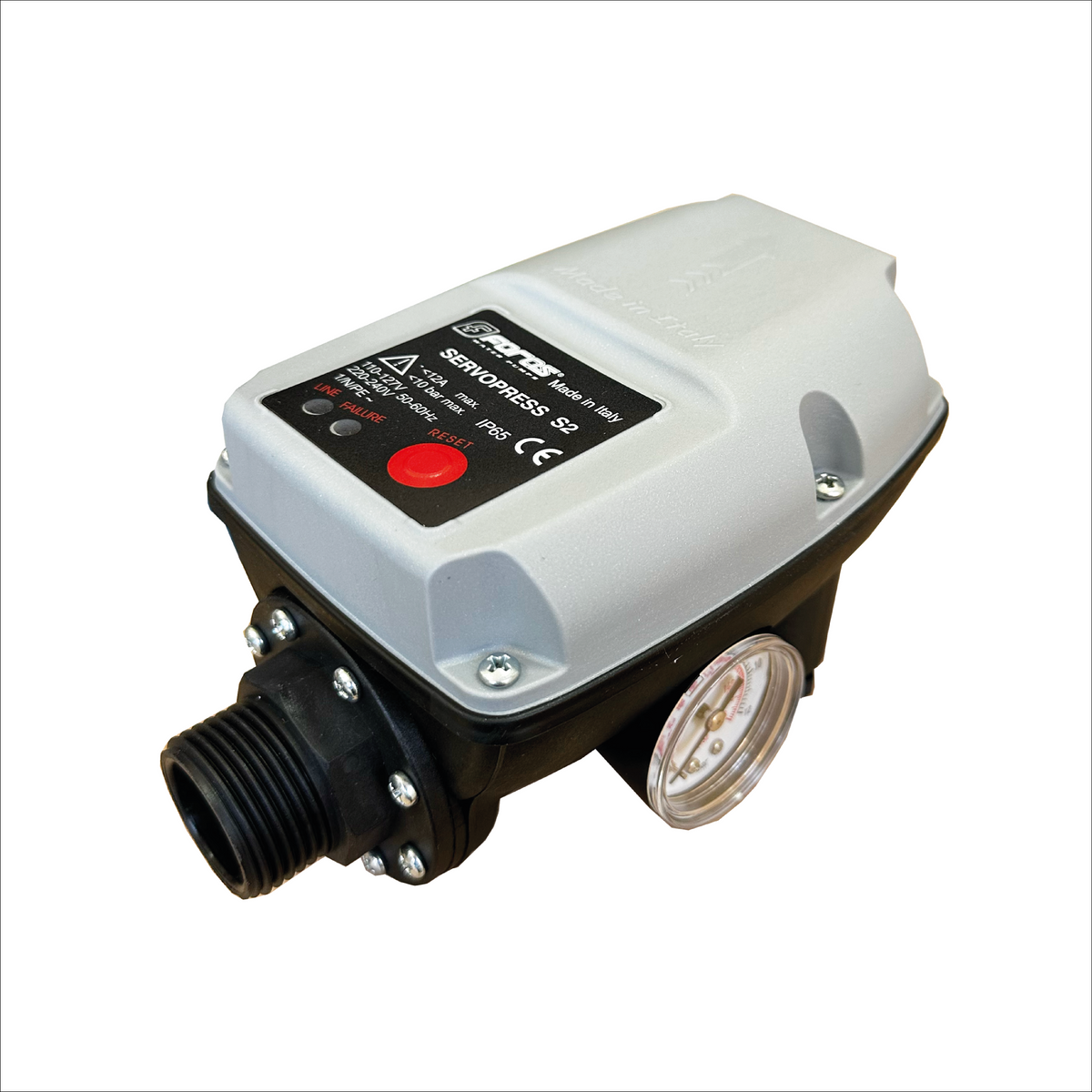 CONTROL BOMBA SERVOPRESS S2 - FORAS