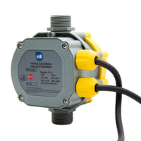CONTROL BOMBA YT-2 AUTO 1" AMARILLO CON CABLE Y ENCHUFE